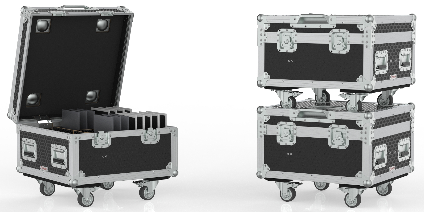 Reusable packer case for 16x iPads