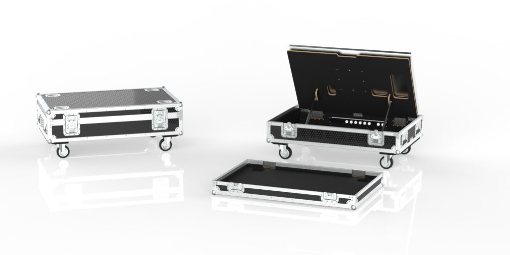 LG 43UR801C stage monitor case