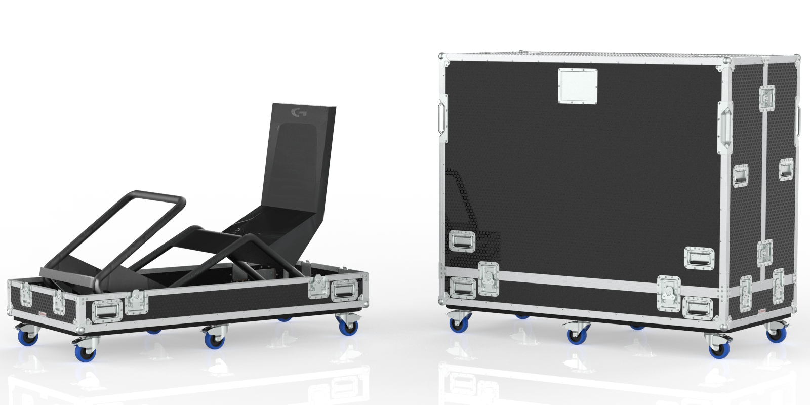 Logitech Playseat Trophy G Edition road case