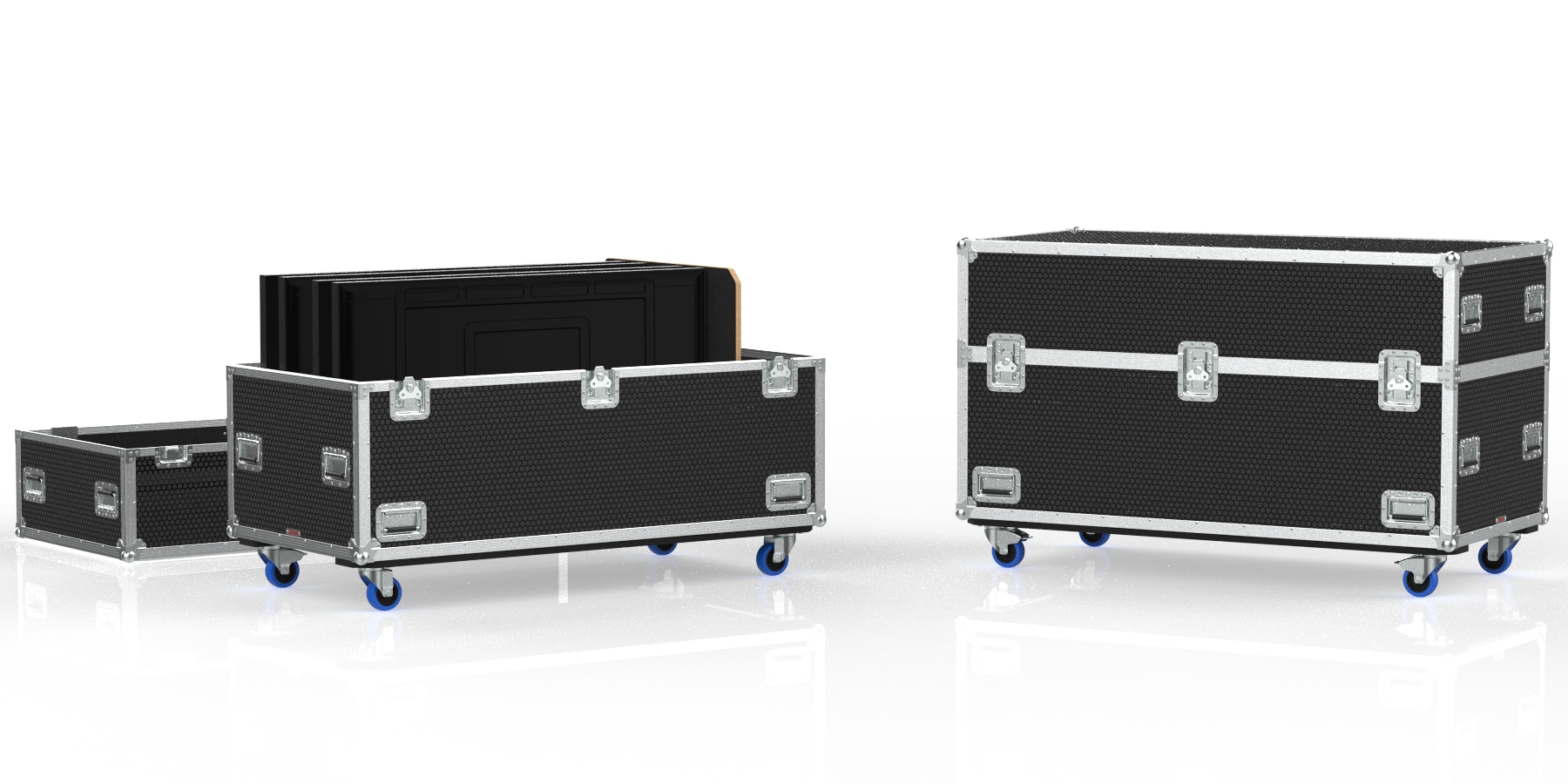 Kogan KAQL55XQ98GSVA TV flight case