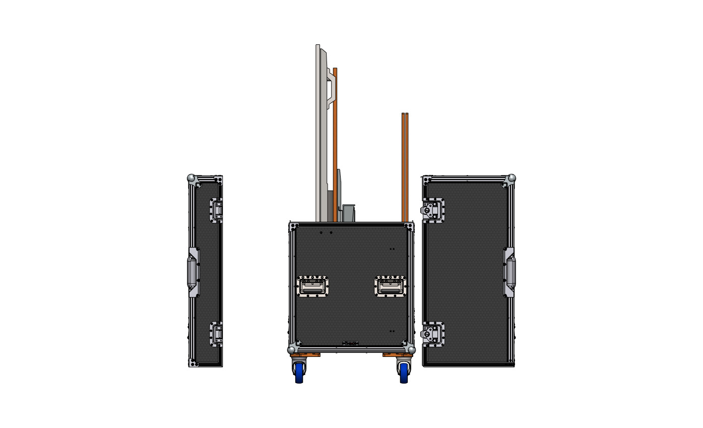 Hisense 100in 100BM66D TV automatic lift case