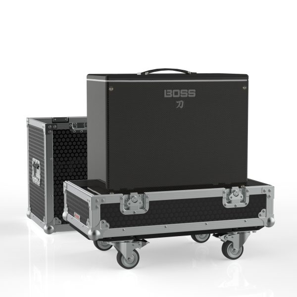 Boss Katana-100 amplifier road case Isometric view