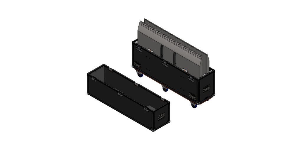 65-inch screens custom TV case