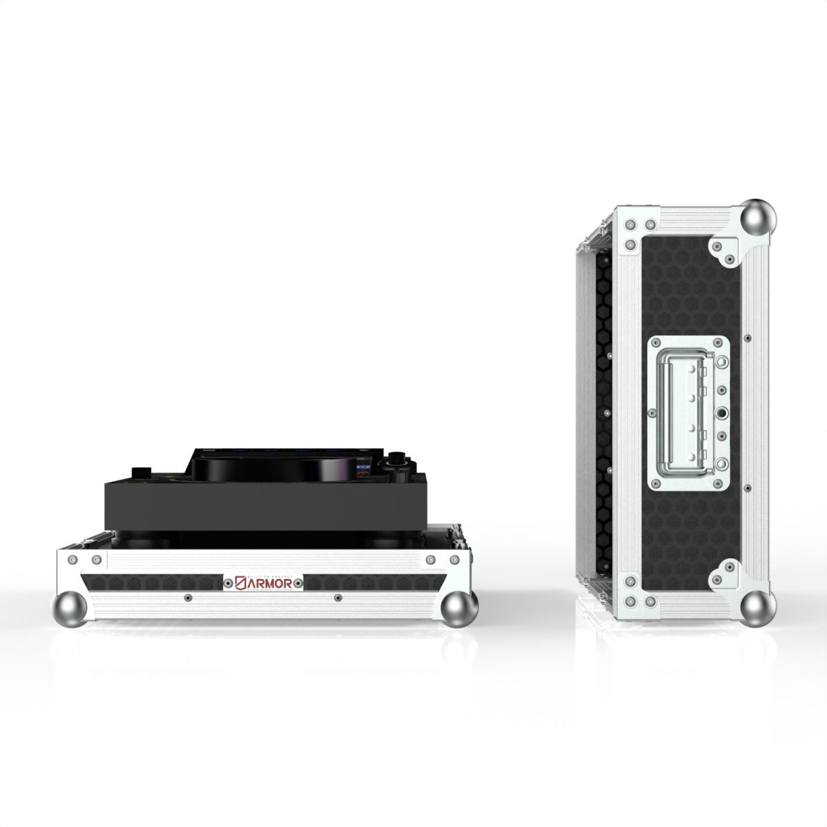 MIXR CDJ 3000.Open .FRONT VIEW