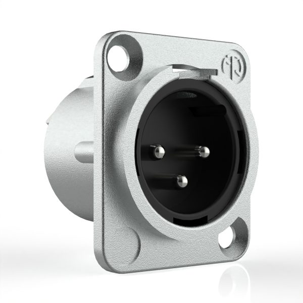 AVSSZ TYPE D CONNECTOR DMX PORT MALE 3PIN