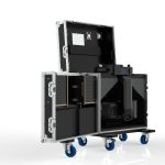 a case with a screen and a screen on it