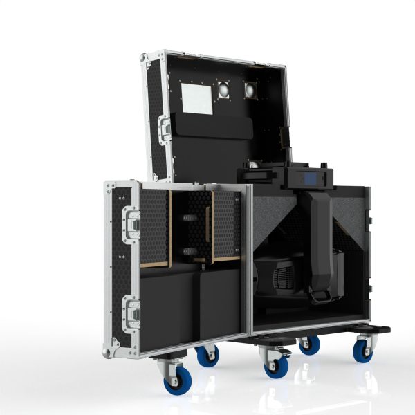a case with a screen and a screen on it