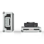 MIXR CDJ 350 LEFT VIEW OPEN VIEW GROUND PLANE