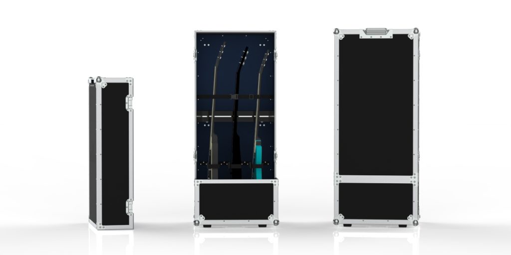 Flight Case for 3 Guitars