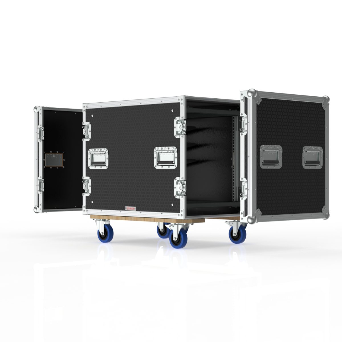 RK S9 10U 600OPEN CASE ISOMETRIC VIEW