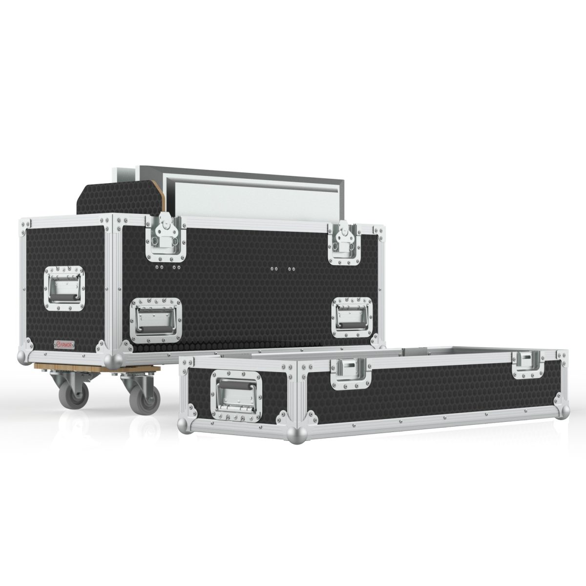 TV 32D PLP 32BD HTOPEN CASE ISOMETRIC FUNCTIONAL VIEW NE