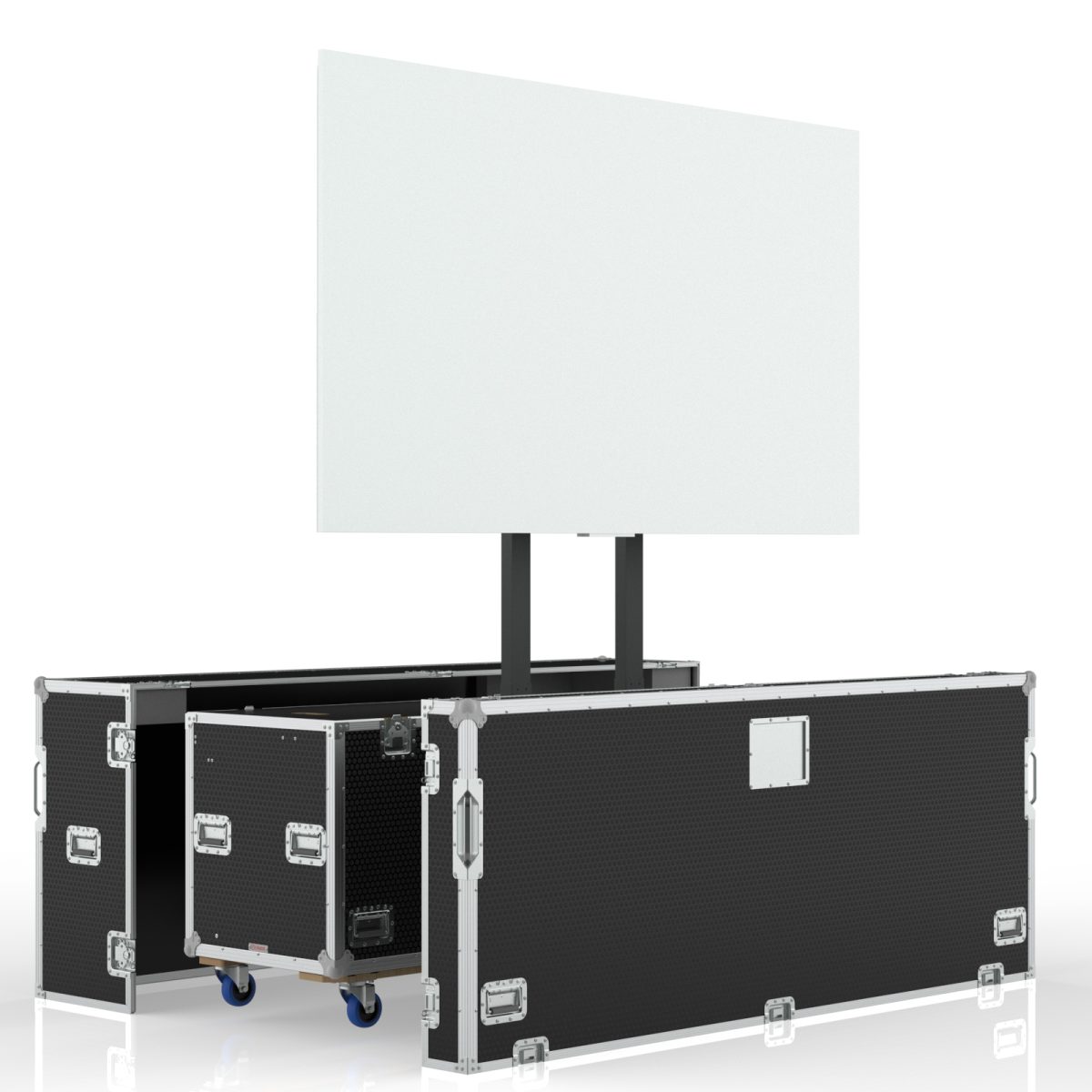 TVL 100 HS 100BM66D OPEN CASE ISOMETRIC FUNCTIONAL VIEW SW