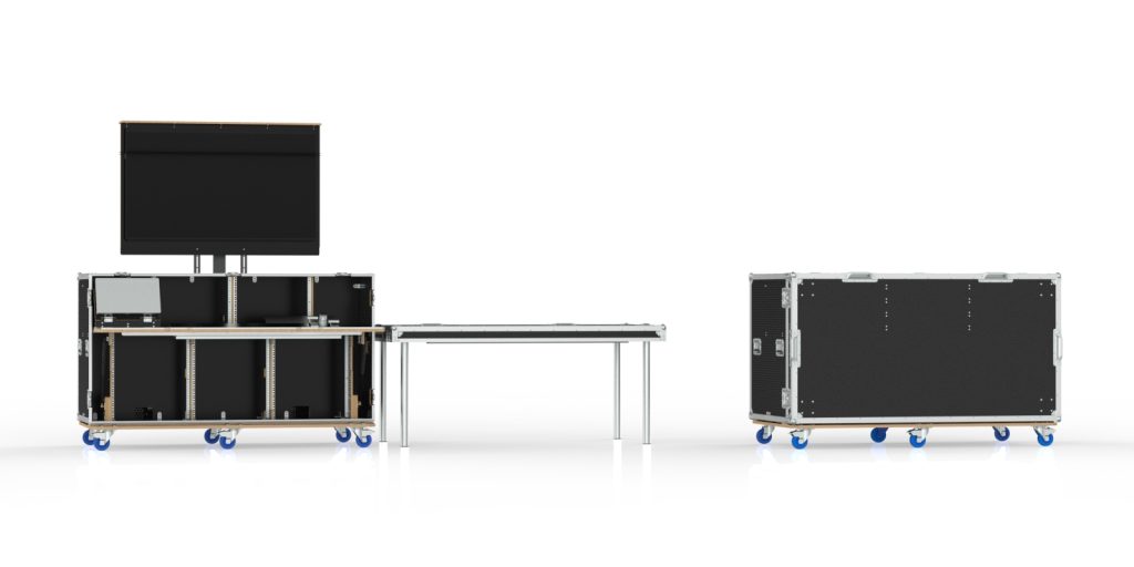 Workstation Road Case for Ross Video TouchDrive TD2S 1