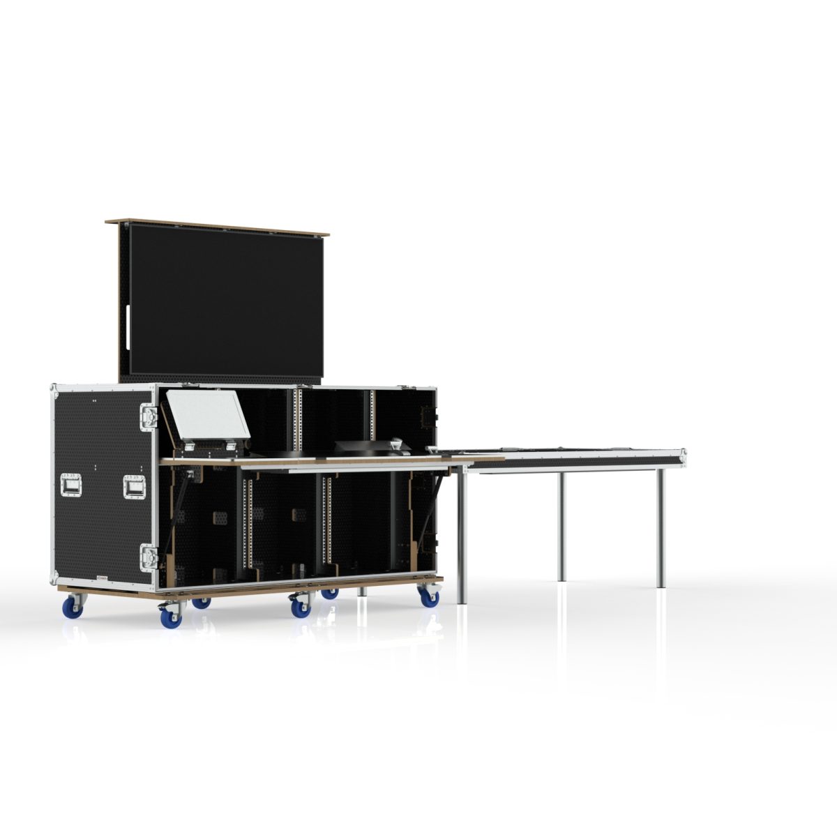 WS SC RV TD2S TABLE SETUP .bip .ISOMETRIC FUNCTIONAL VIEW SW