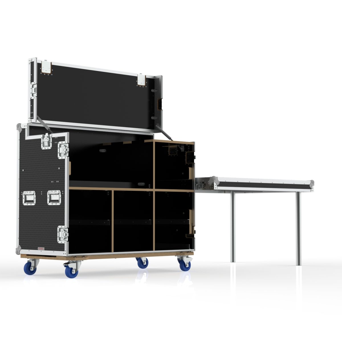 WS SG COMPR TABLE SET UP ISOMETRIC VIEW