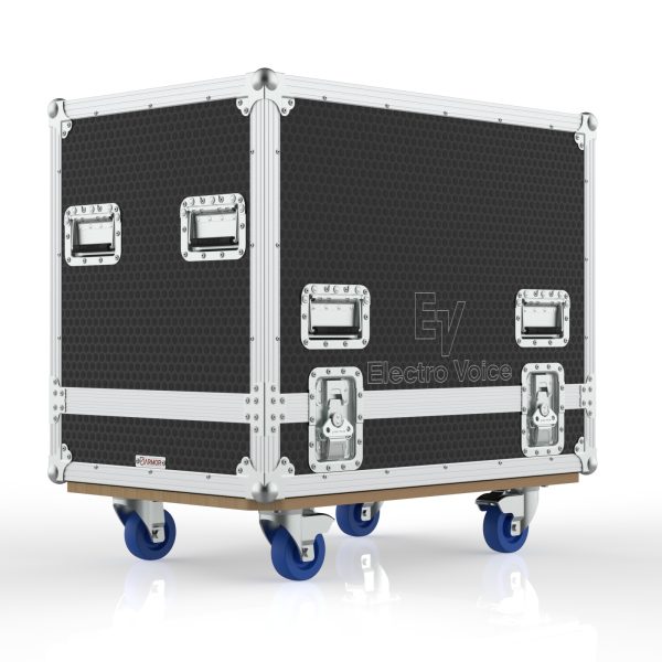 ROAD CASE FOR 2X ELECTO VOICE ELX200 SPEAKERS