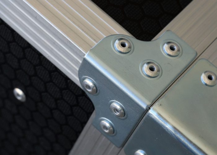 ARMOR B4501 6 Hole Large Corner Brace with Rivet Protectors