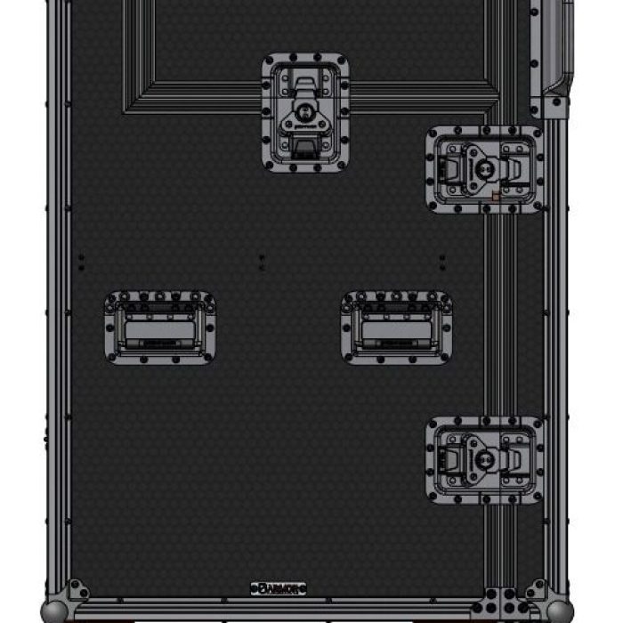 Mobile Recording Workstation Road Case